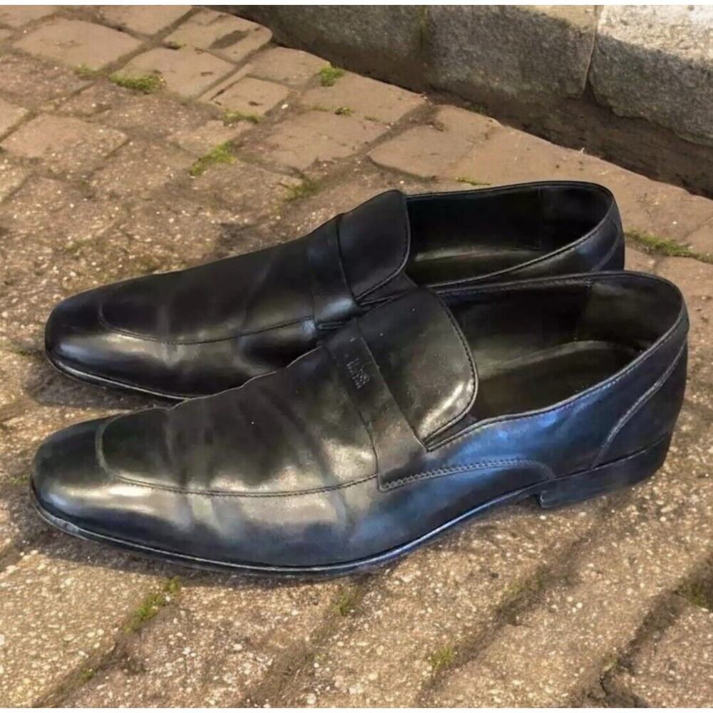 Hugo Boss men’s leather dress shoes Size 9 Dressy Work Office